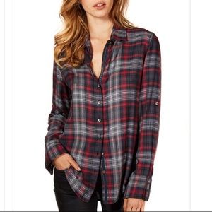 Cino plaid shirt XS NWOT